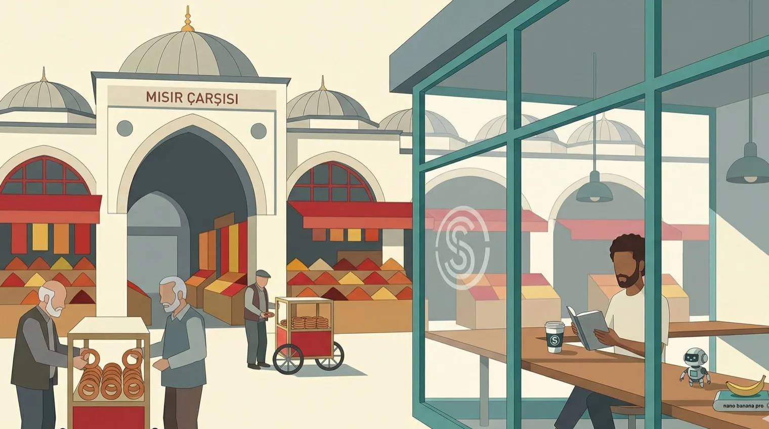 Morning at Misir Carsisi